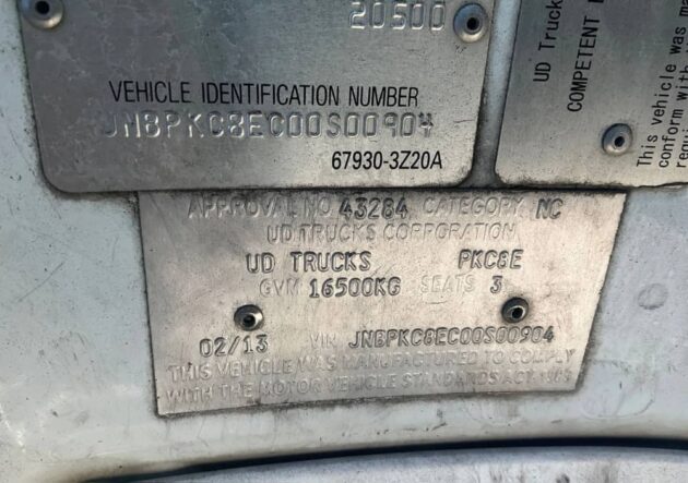 **Wrecking** 2013 Nissan UD Condor PK17 280 - Image 15
