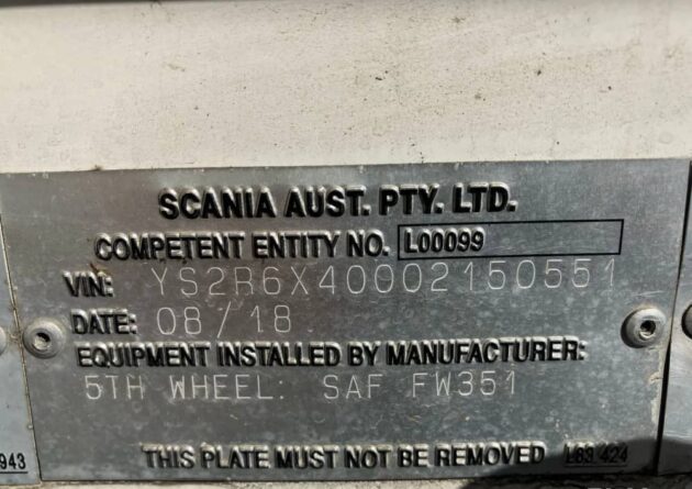 **Wrecking** 2018 Scania R620 - Image 4