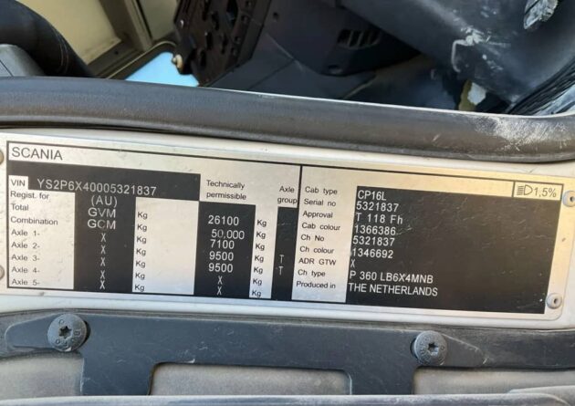 **Wrecking** 2014 Scania P360 - Image 7