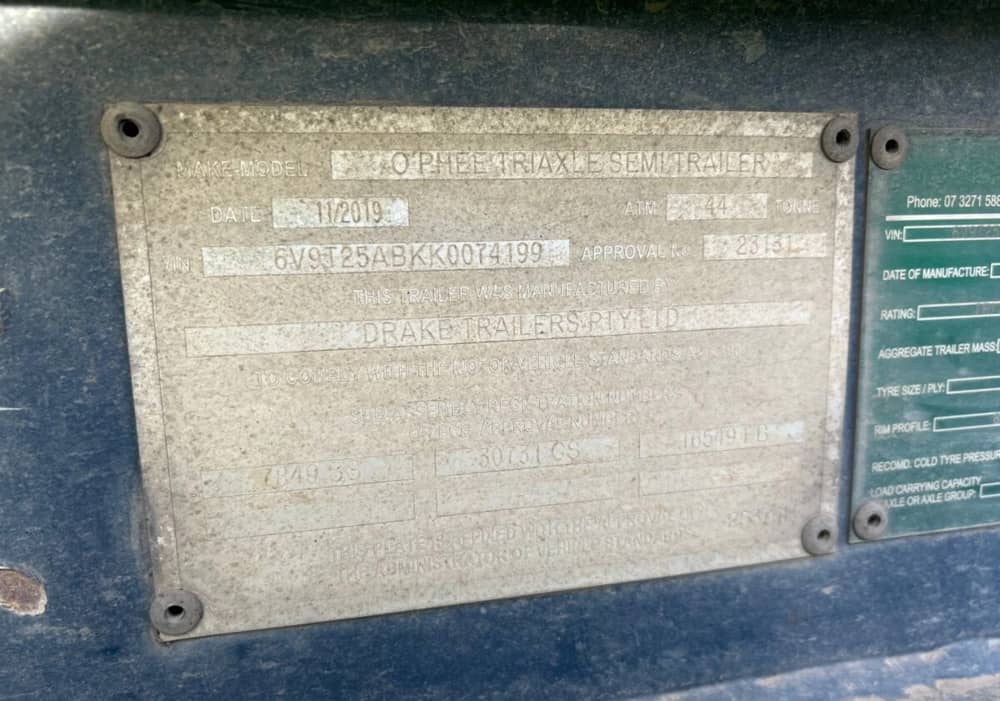 2019 OPhee Tri Axle Semi - Image 25