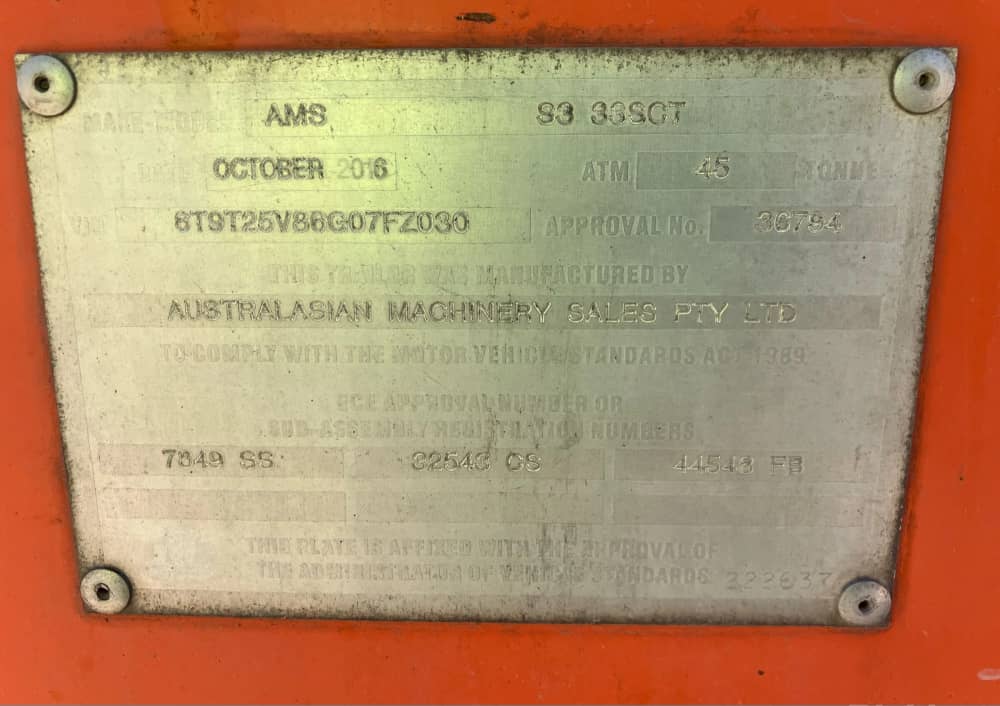 2016 Australasian Machinery Sales AMS Trout - Image 24