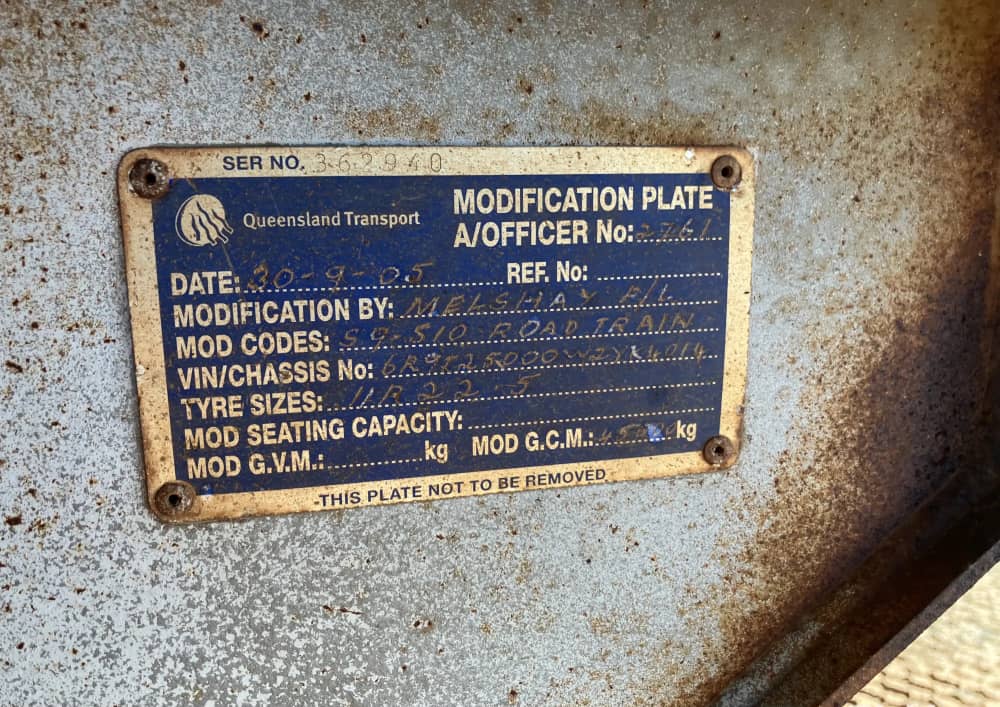 1998 Cannon Three Axle Stock Trailer - Image 5